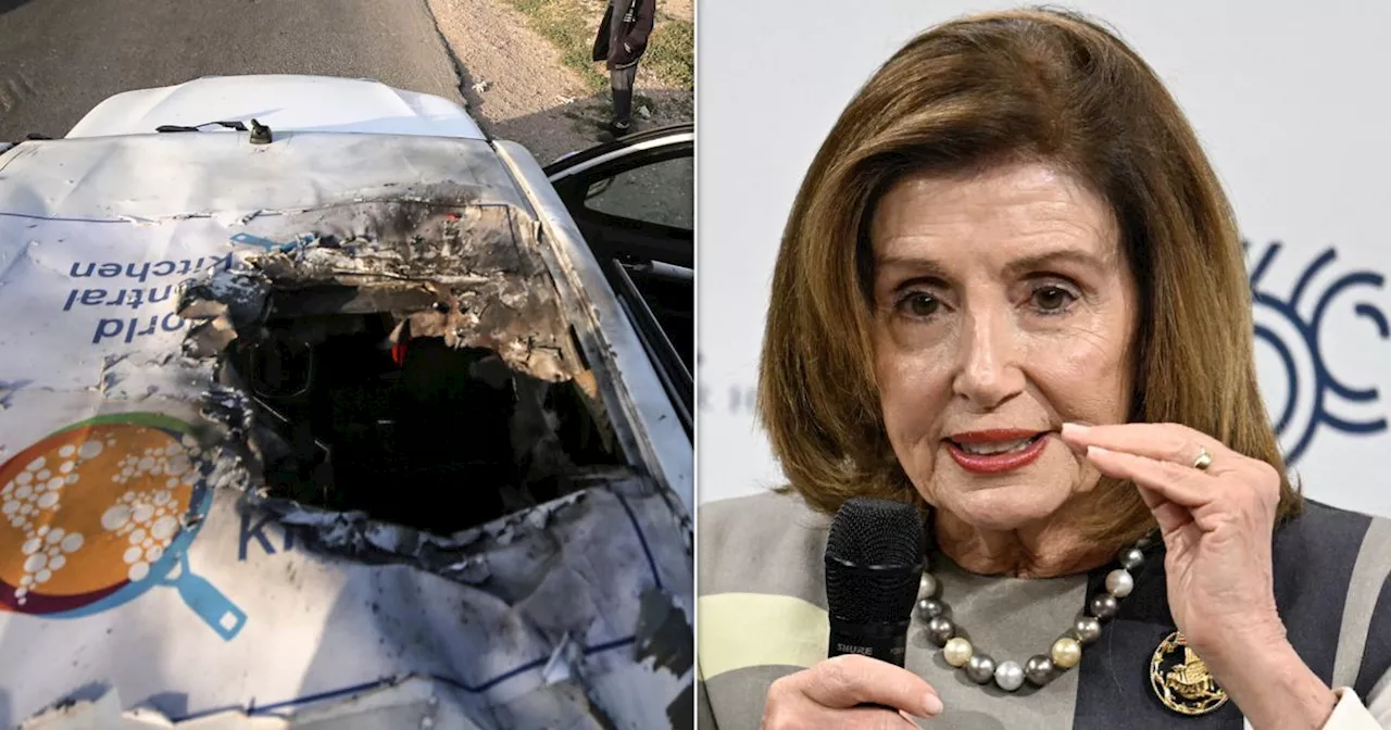 Nancy Pelosi Joins Progressives in Calling for Halt to US Weapons Transfers to Israel