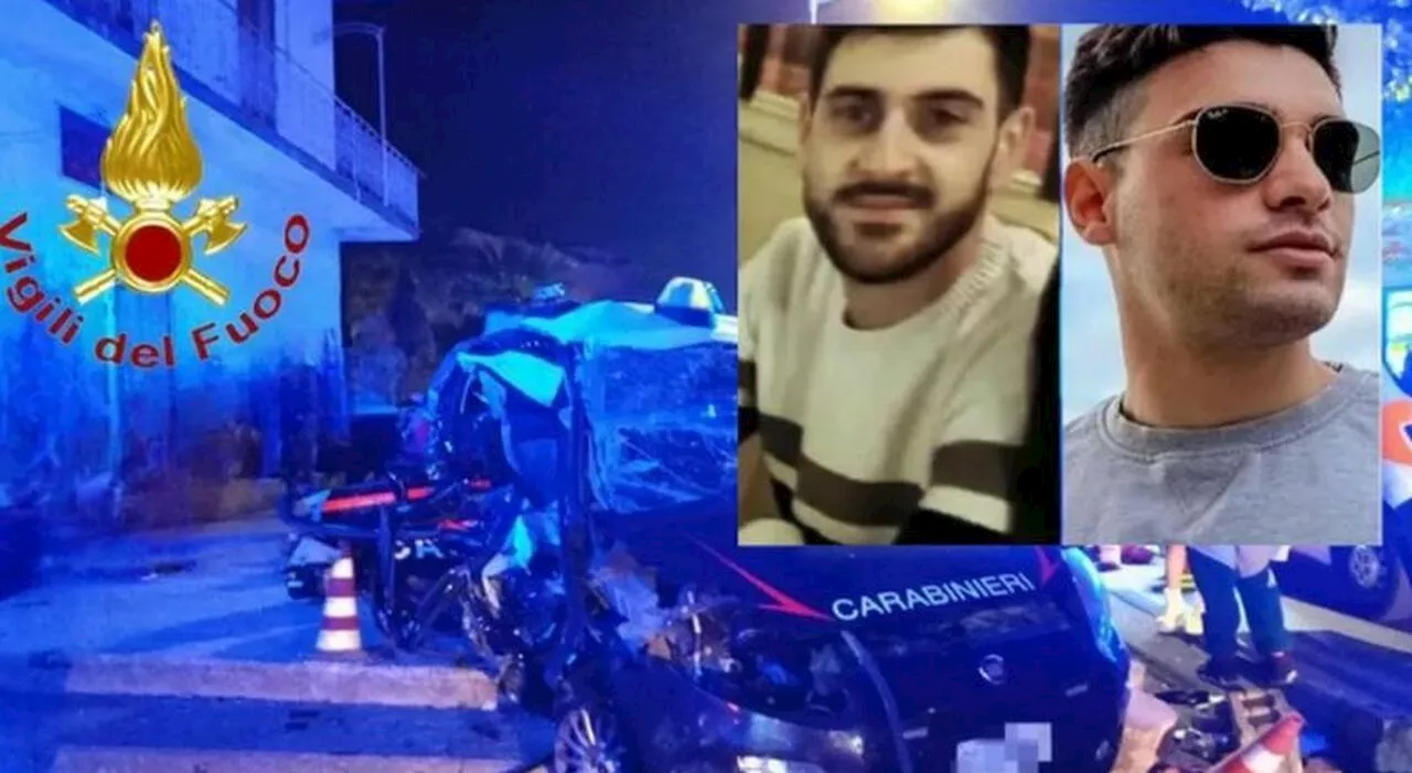 Incidente a Campagna, scontro tra 3 auto: morti i carabinieri Francesco Pastore e Francesco Ferraro. Avevano 2