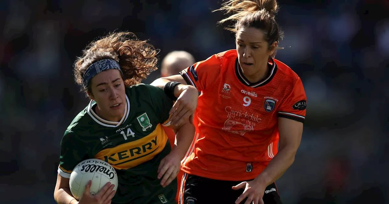 Aimee Mackin and Kelly Mallon lead Armagh to first Division One title success