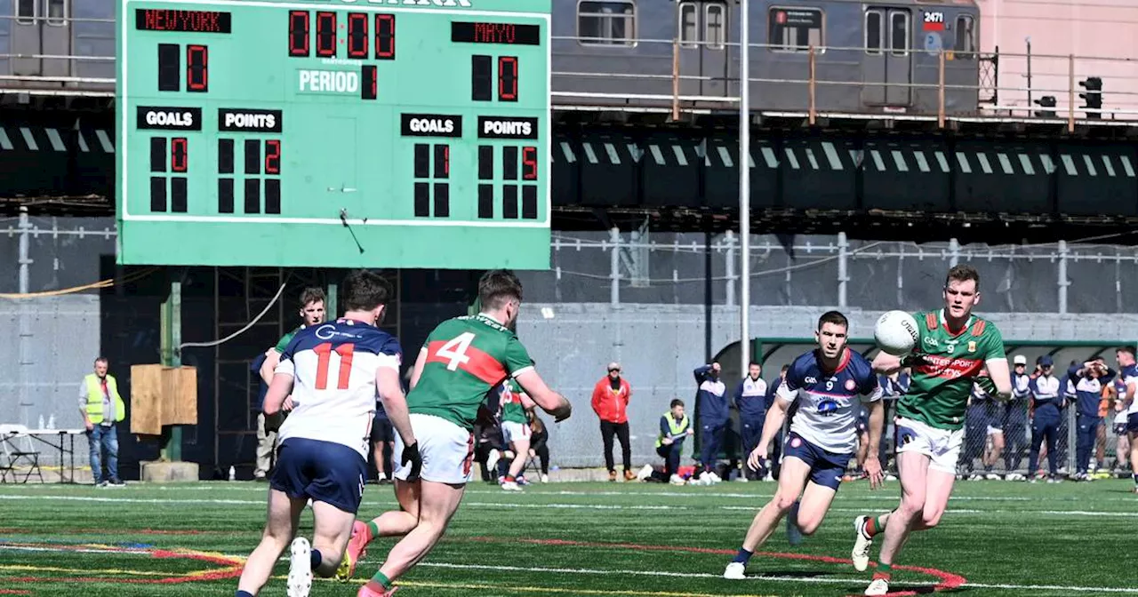 Mayo coast to emphatic victory over New York