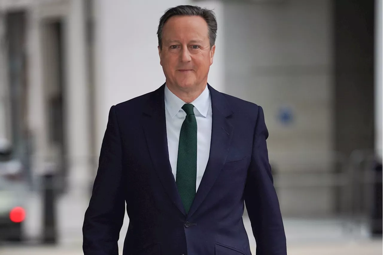 Accusations against Lord Cameron over UK's arms sales to Israel