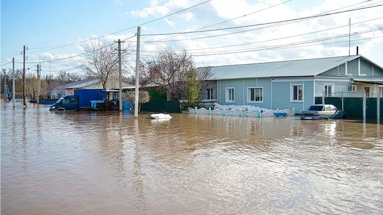 Уровень воды в реке Урал у Оренбурга за сутки вырос на 28 см