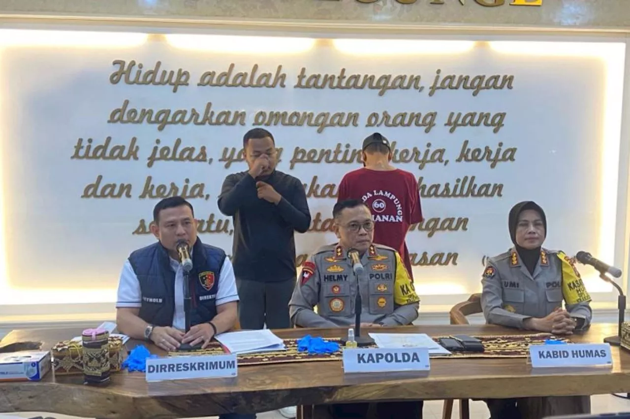 Polisi Tangkap 1 Orang Pelaku Penembakan di Depan Polda Lampung, Pelaku Ialah...