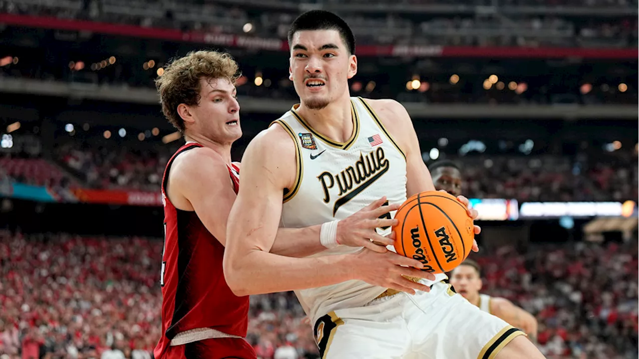 Zach Edey and Purdue power their way into NCAA title game, beating N.C. State 63-50