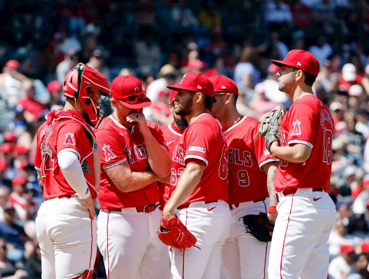 Angels struggle everywhere in blowout loss to Red Sox