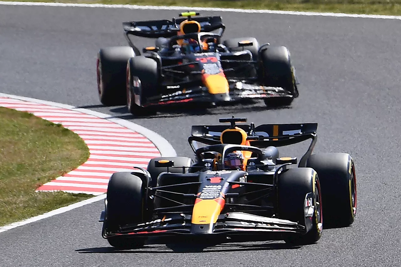 Red Bull exalta recuperação com dobradinha de Verstappen e Pérez no Japão: ‘Ótimo’