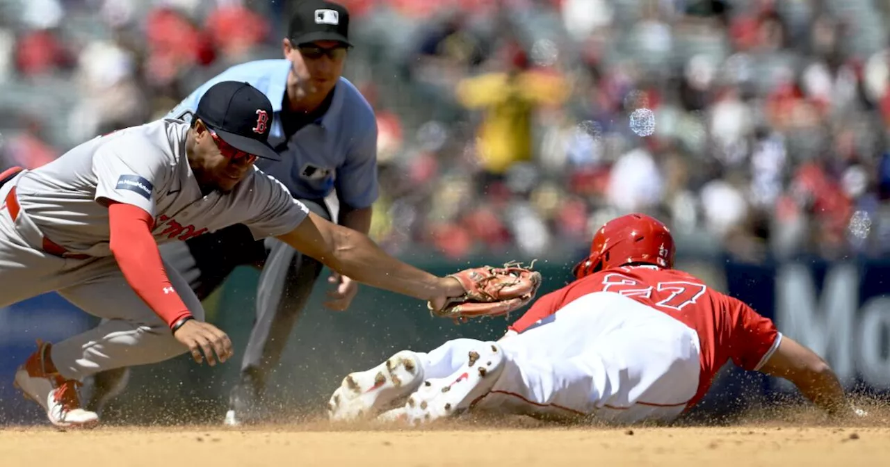 Red Sox rout Angels in series finale to win two of three