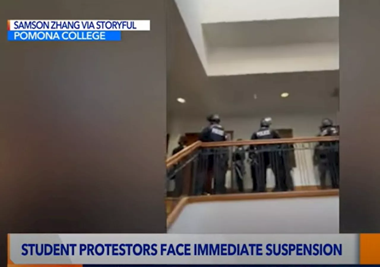 Pomona College President Suspends Anti-Israel Student Protesters and Has Them Arrested