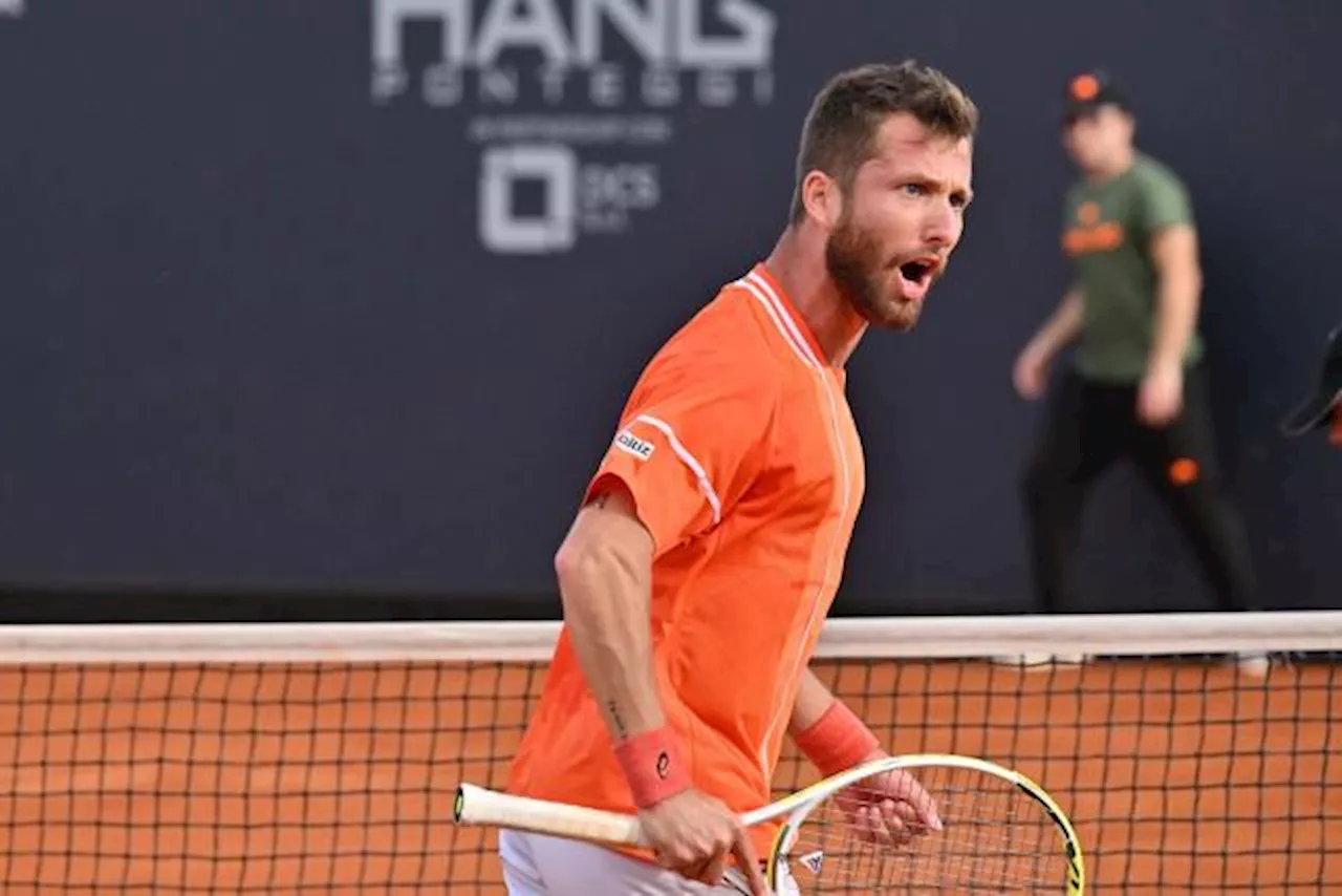 Corentin Moutet se qualifie pour le grand tableau du Masters 1000 de Monte-Carlo