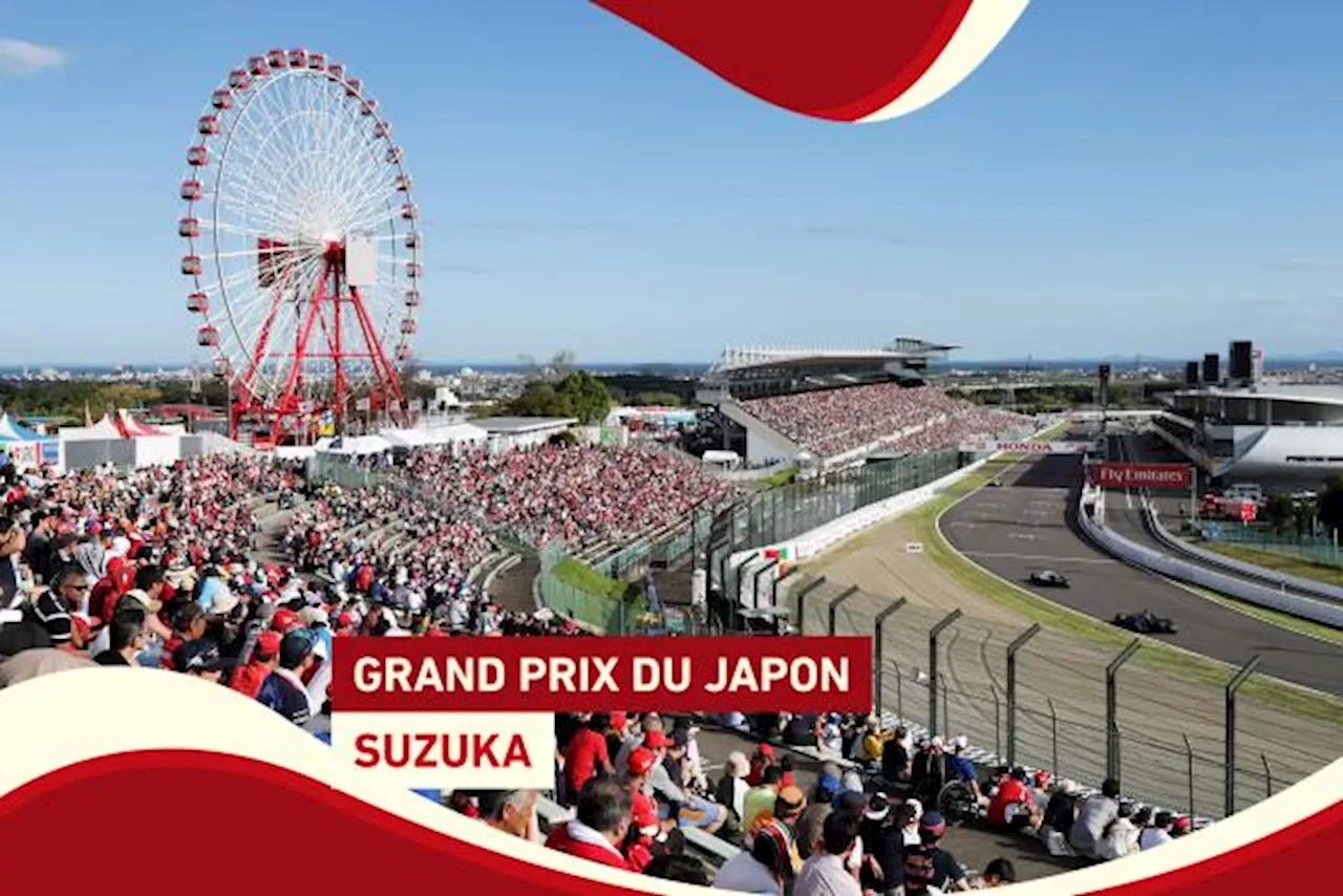 Grand Prix du Japon 2024 de formule 1, course à venir