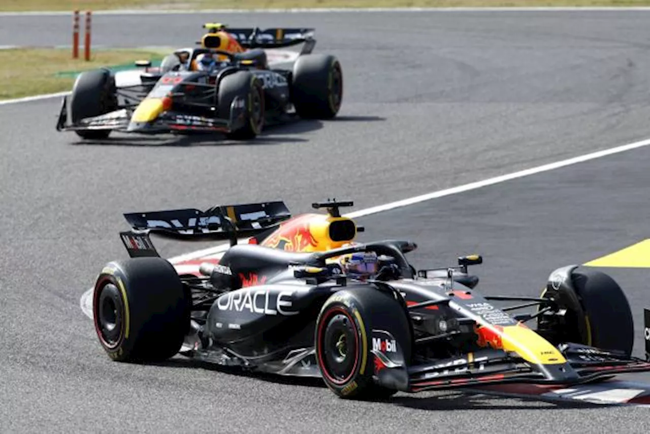 Max Verstappen signe sa troisième victoire de la saison lors du GP du Japon