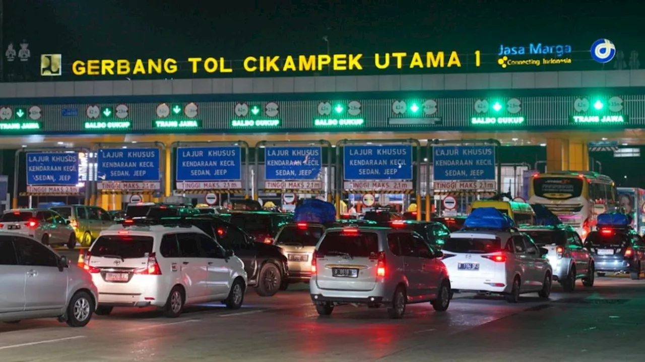 608 Mobil Pemudik Langgar Ganjil Genap di Tol Trans Jawa, Siap-Siap Dapat Surat Tilang Elektronik