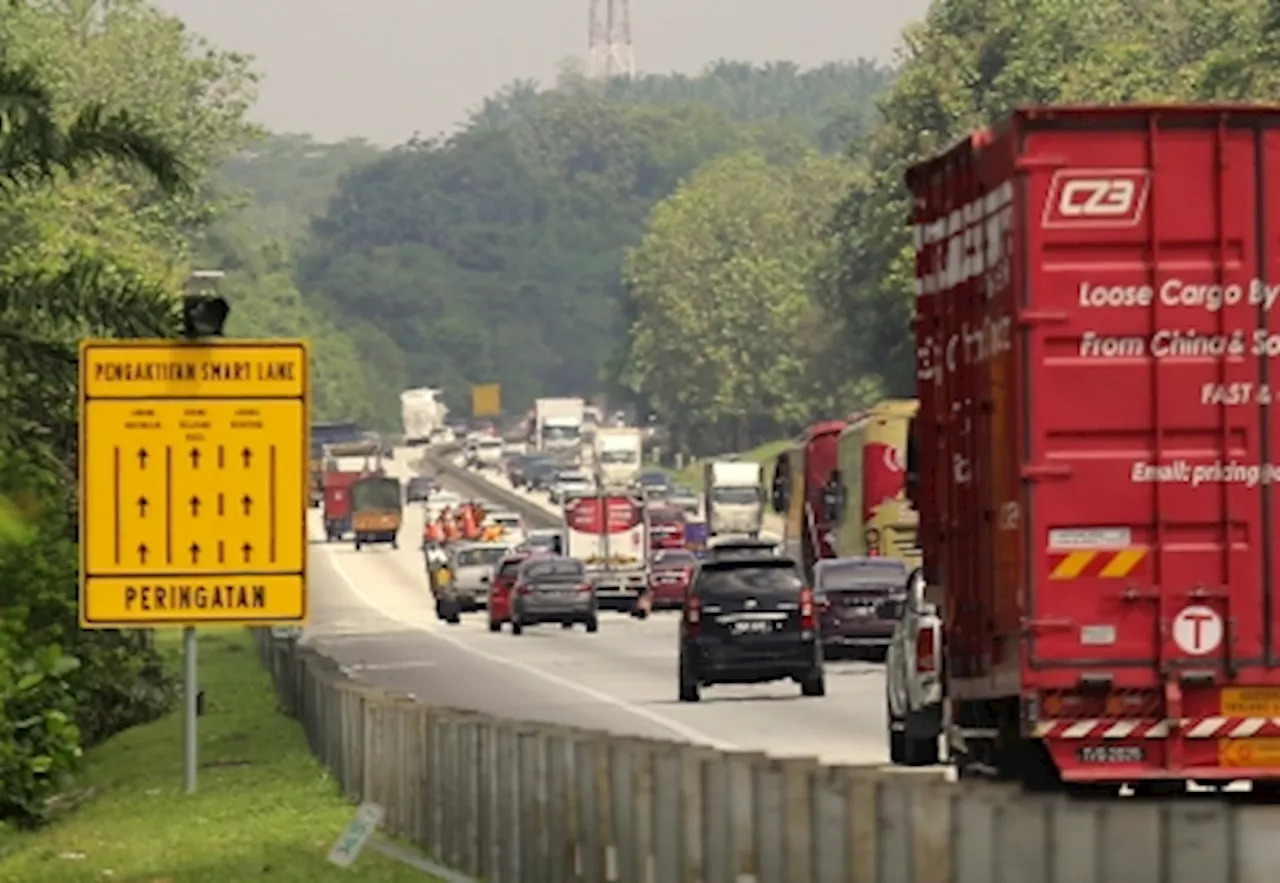 Smart lane activated at North-South Expressway to ease festive season traffic congestion