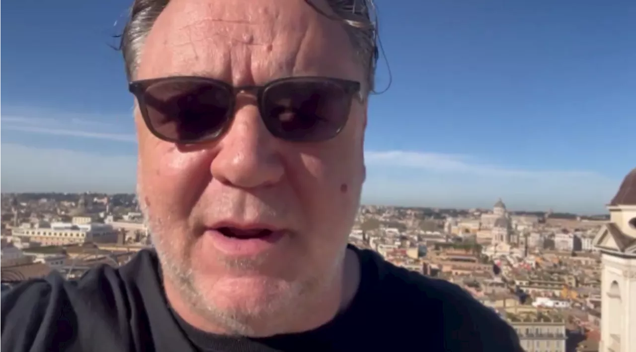 Russell Crowe si trasforma per il suo nuovo ruolo nel film 'Nuremberg'