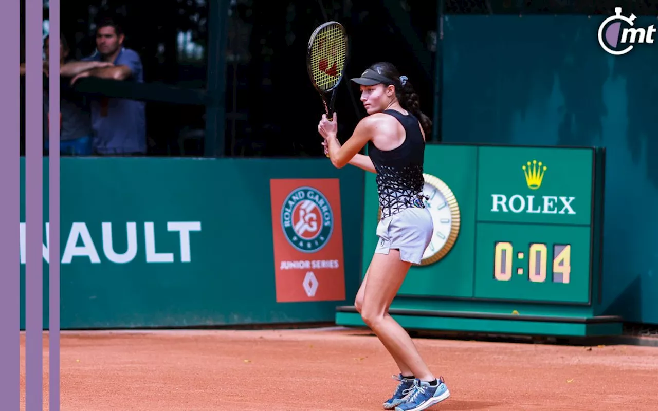 La mexicana Hanne Estrada disputará la Final de Roland Garros Juniors Series