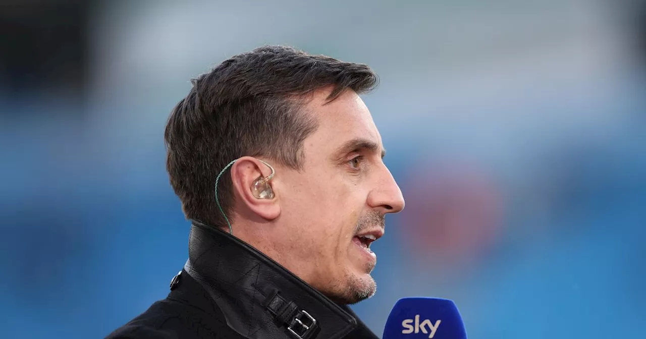 Gary Neville fumes at what two Man United players did vs Liverpool