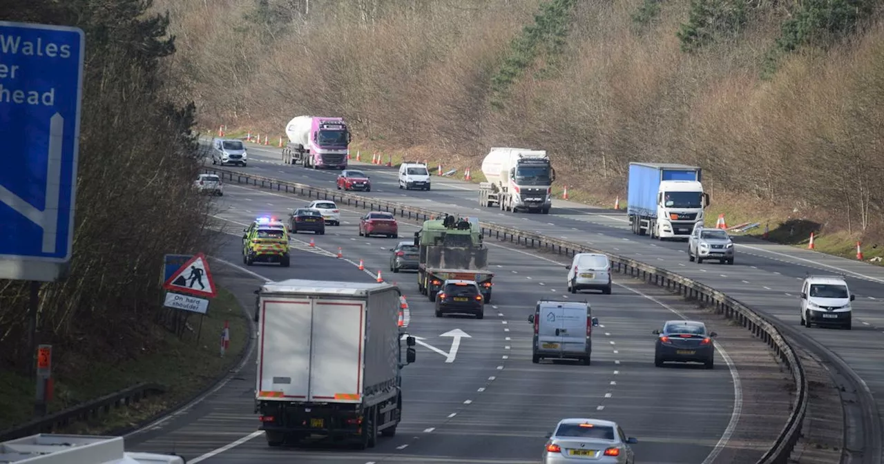 Partial Closure on M56 Motorway due to Flooding