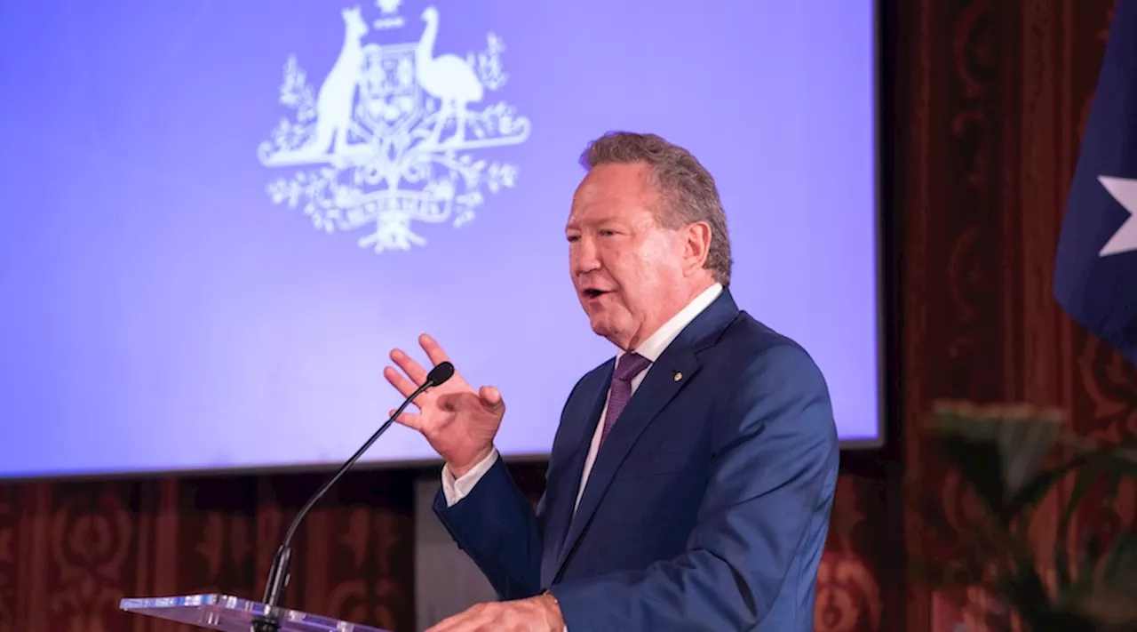 Mining magnate Andrew Forrest urges China to demand greener nickel, FT reports