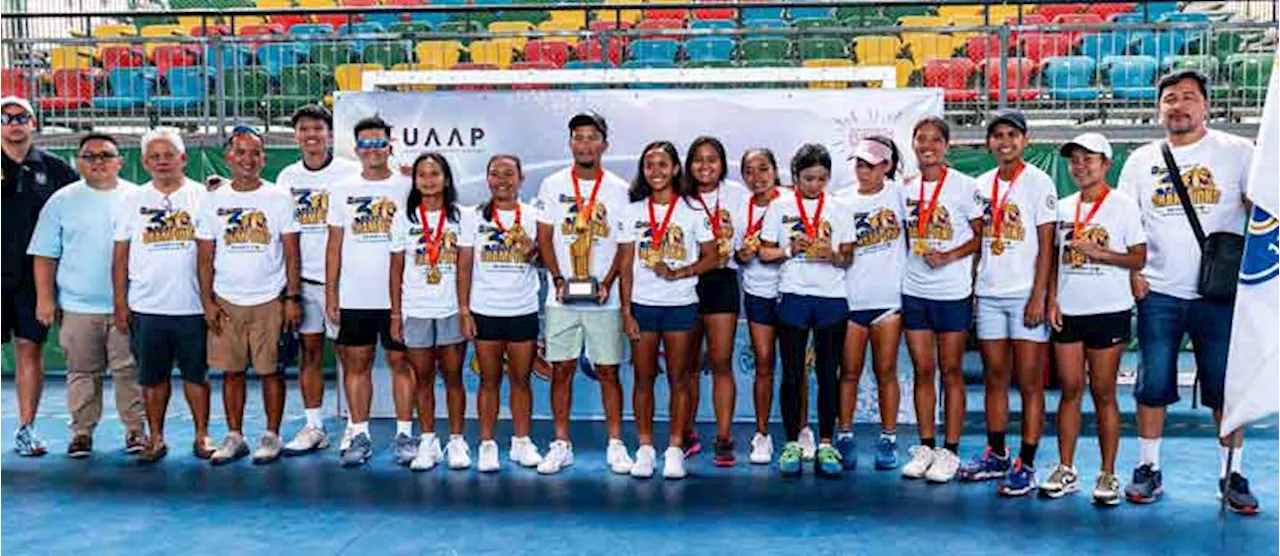 NU women, UST men retain tennis crowns