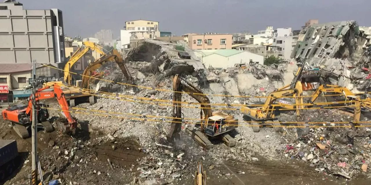 Eingeschlossene Menschen nach Beben in Taiwan befreit