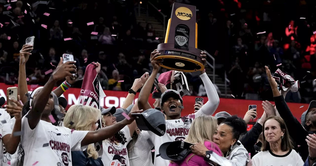 South Carolina beats Iowa to take home NCAA women's championship title: Highlights