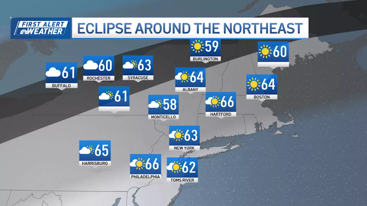 Chilly and breezy Sunday morning in New England before clearer skies on Monday