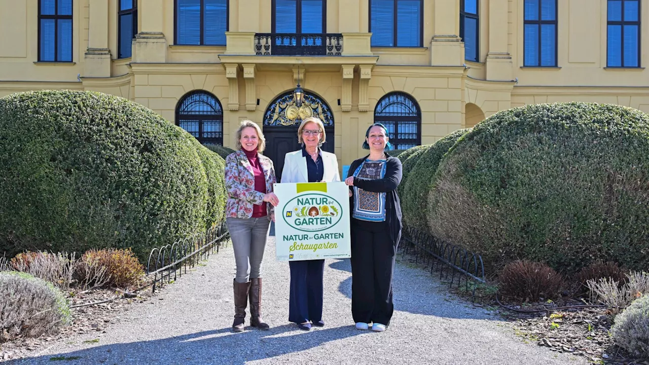 Landeshauptfrau Mikl-Leitner besuchte Schaugarten