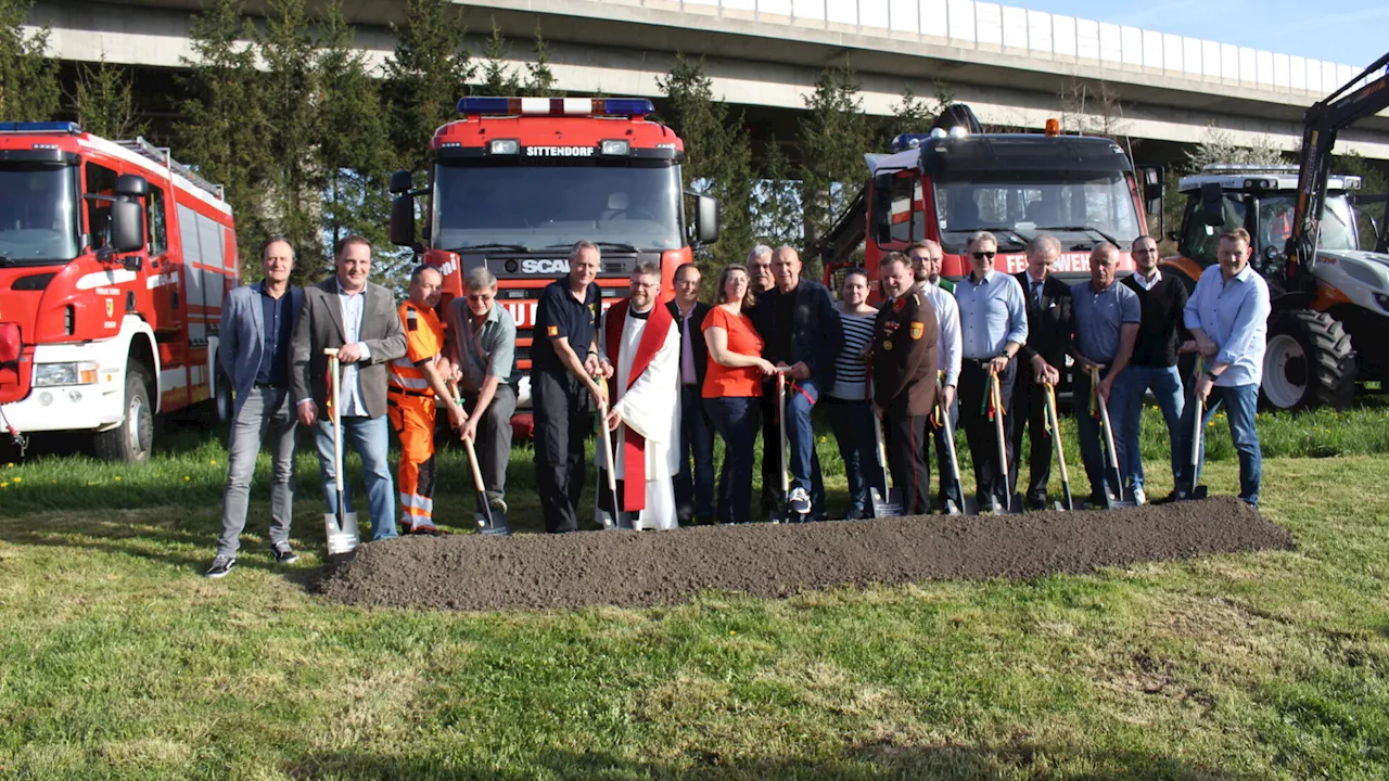 Startschuss für den Bau des Sittendorfer Feuerwehrhauses