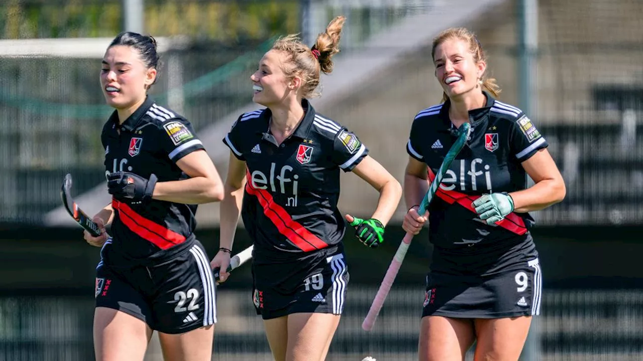 Hockeysters Amsterdam lopen in op Den Bosch in strijd om eerste plaats