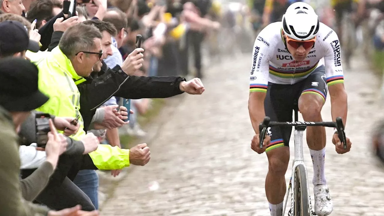 Mathieu van der Poel wint opnieuw Parijs-Roubaix