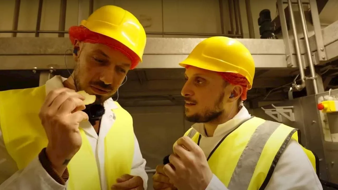 VIDÉO. Après avoir goûté les chips Bret’s, Mcfly et Carlito visitent l’usine en Bretagne