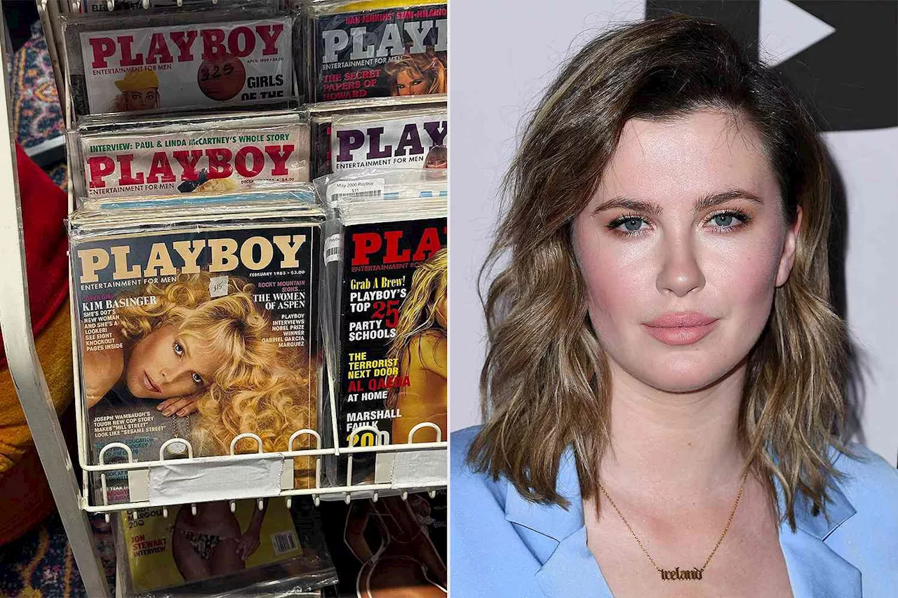 Ireland Baldwin Finds Mom Kim Basinger's Vintage Playboy Cover While 'Thrifting in Vegas'