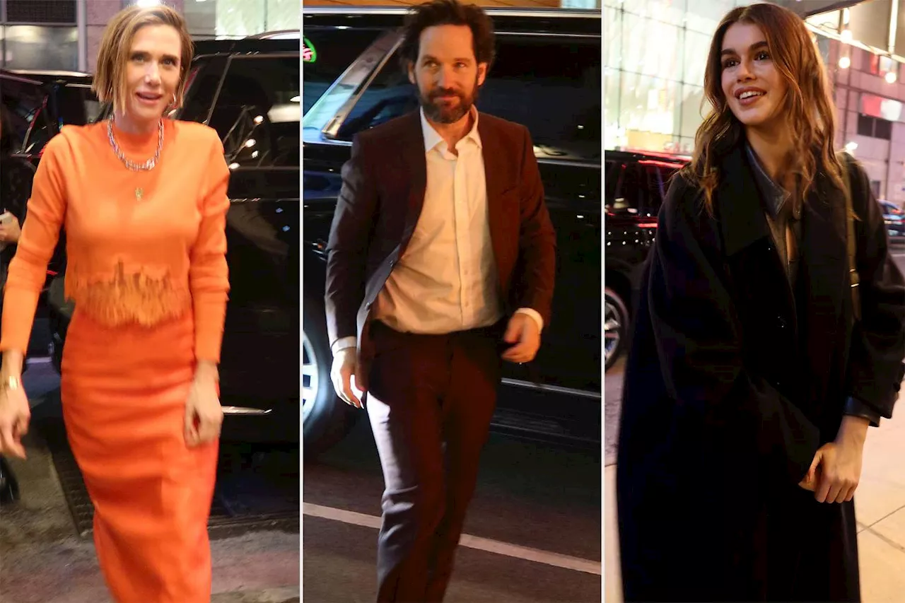 Kristen Wiig, Paul Rudd, Martin Short, Kaia Gerber and More Attend SNL Afterparty in N.Y.C