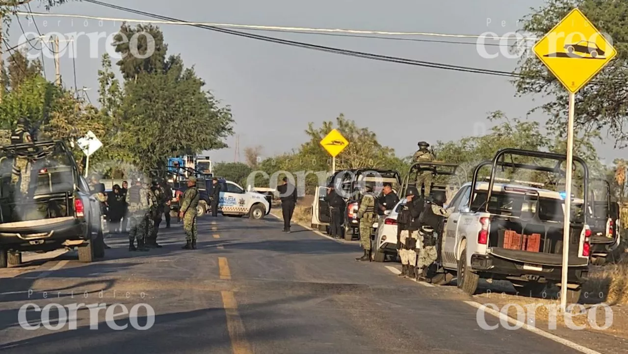 Balacera en Zapote de Palomas en Salamanca deja delincuente muerto y dos detenidos