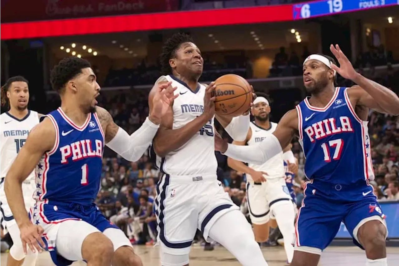 Sixers keep first-round playoff hopes alive with 116-96 win over Memphis Grizzlies