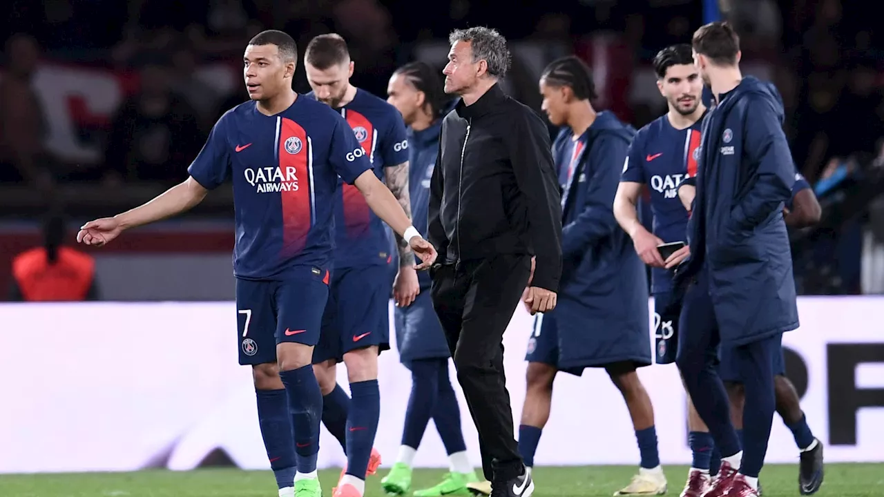 PSG-Clermont: la discussion animée entre Luis Enrique et Mbappé à la fin du match