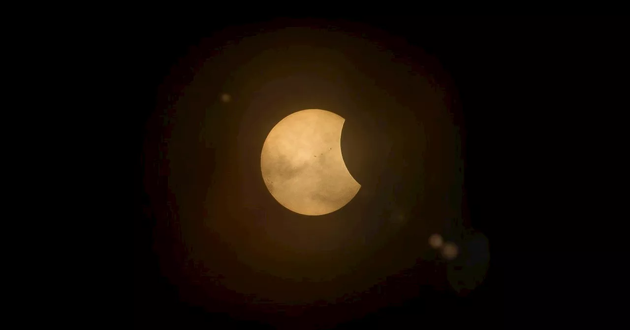 Dazzling solar eclipse tomorrow as people will see a ‘chunk’ taken out of sun