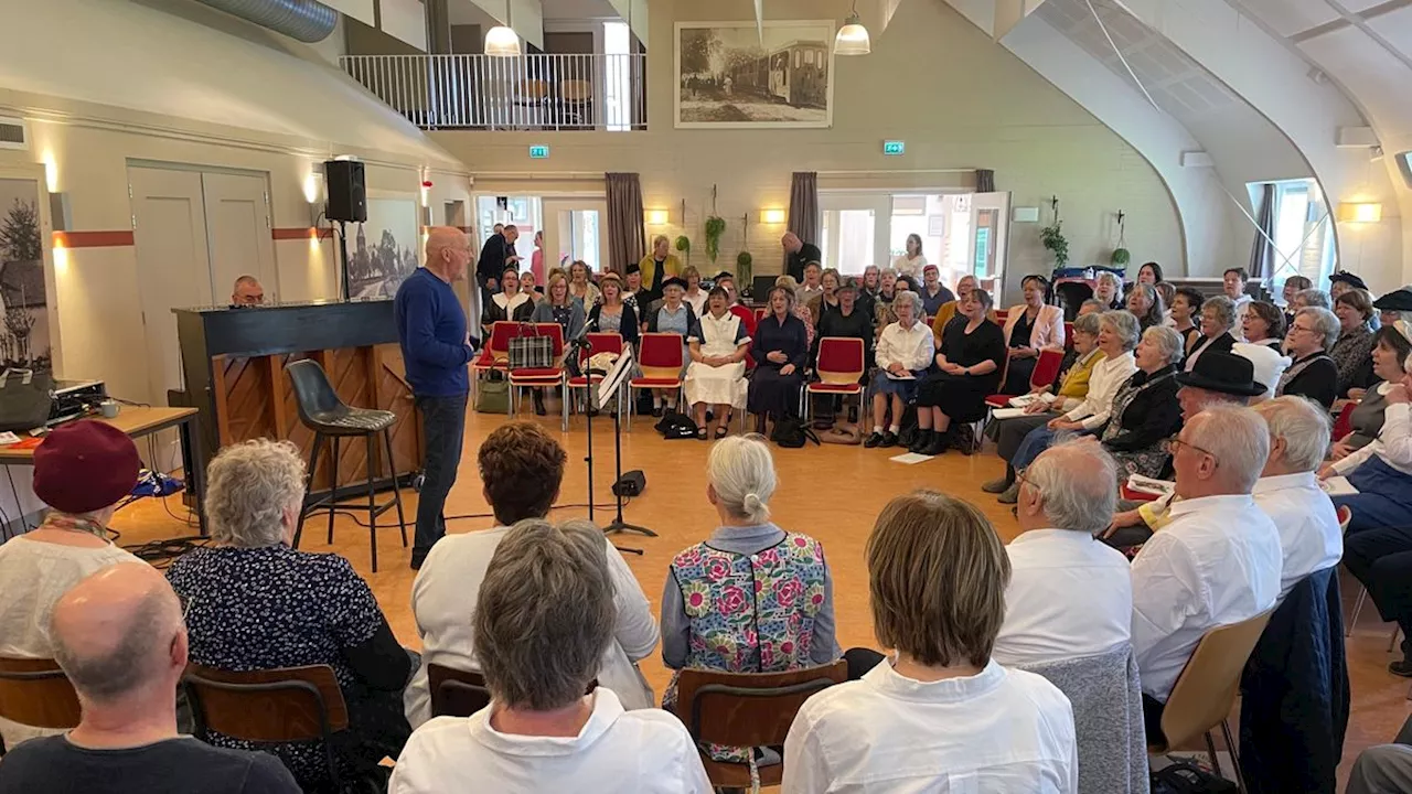 Muziektheaterpektakelstuk De Vlinderprinses op locatie in Zweeloo