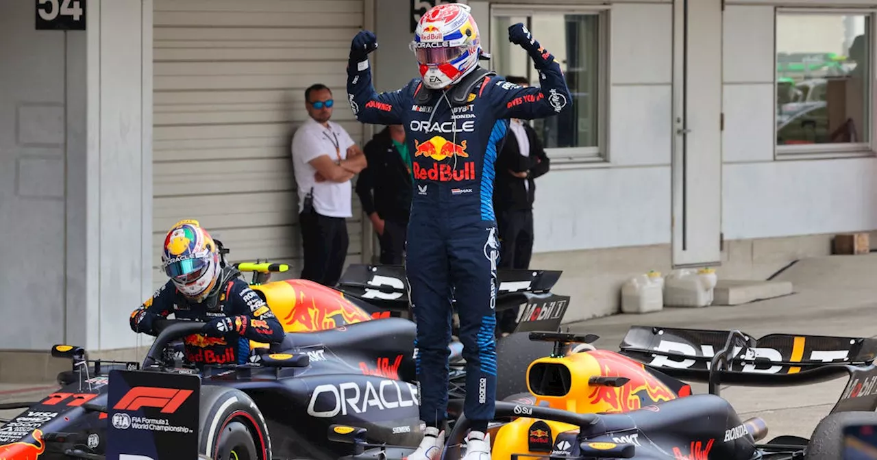 Motor racing-Verstappen back to winning ways to lead Red Bull 1-2 in Japan