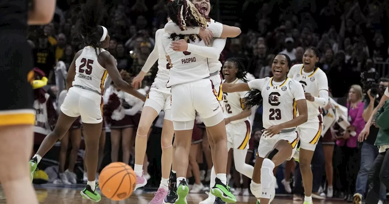 South Carolina cierra temporada perfecta y con el título al derrotar a Iowa y Caitlin Clark