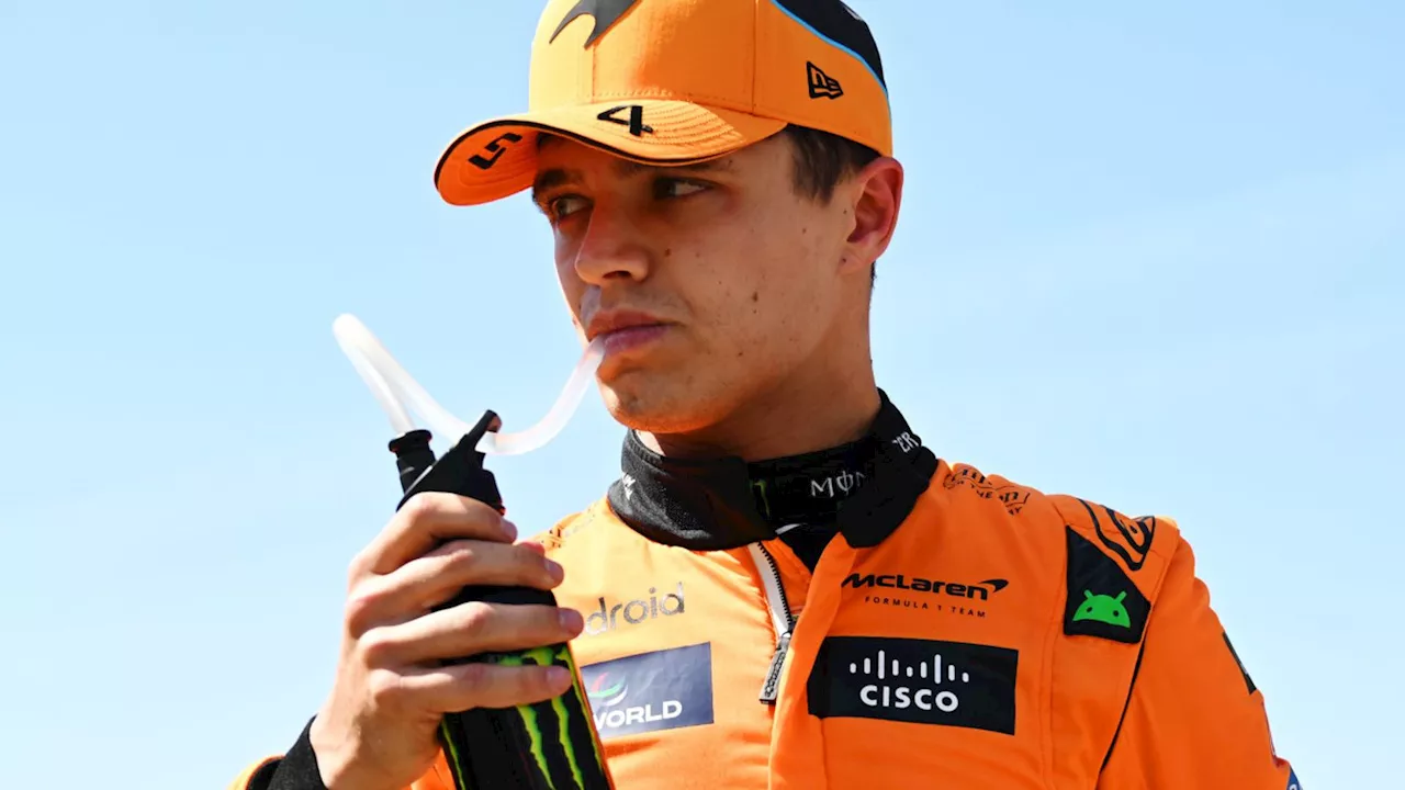 Lando Norris admits McLaren's strategy choices after being overtaken by Ferrari