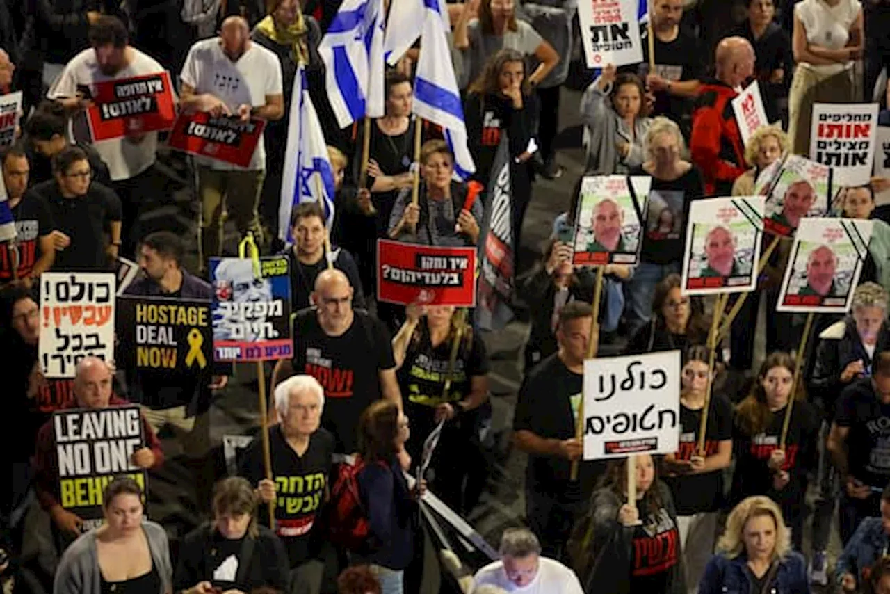 Israele-Hamas, a Tel Aviv centomila in piazza contro Netanyahu. LIVE