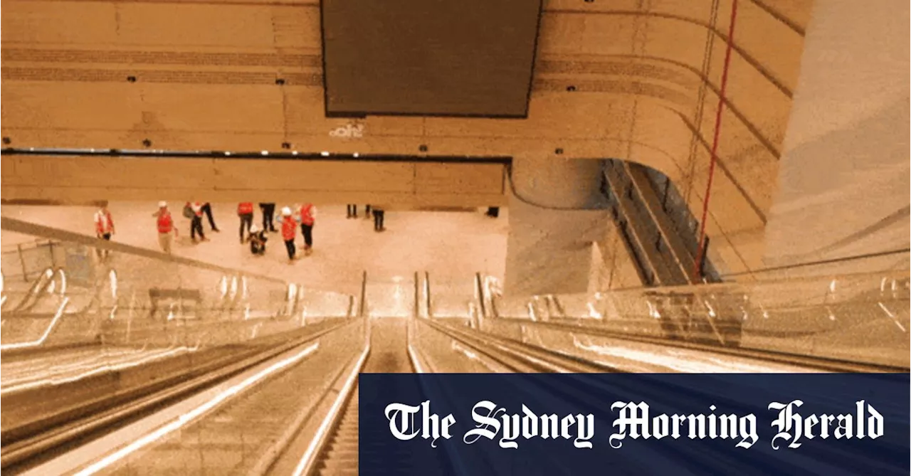 Inside the new ‘underground skyscraper’ built for Sydney’s Metro hub