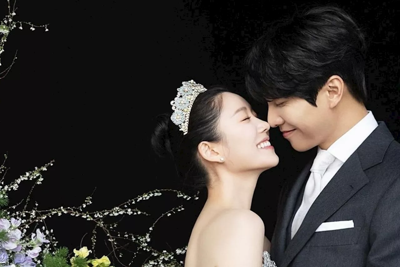 Lee Da In And Lee Seung Gi Celebrate 1st Wedding Anniversary With Beautiful Photos