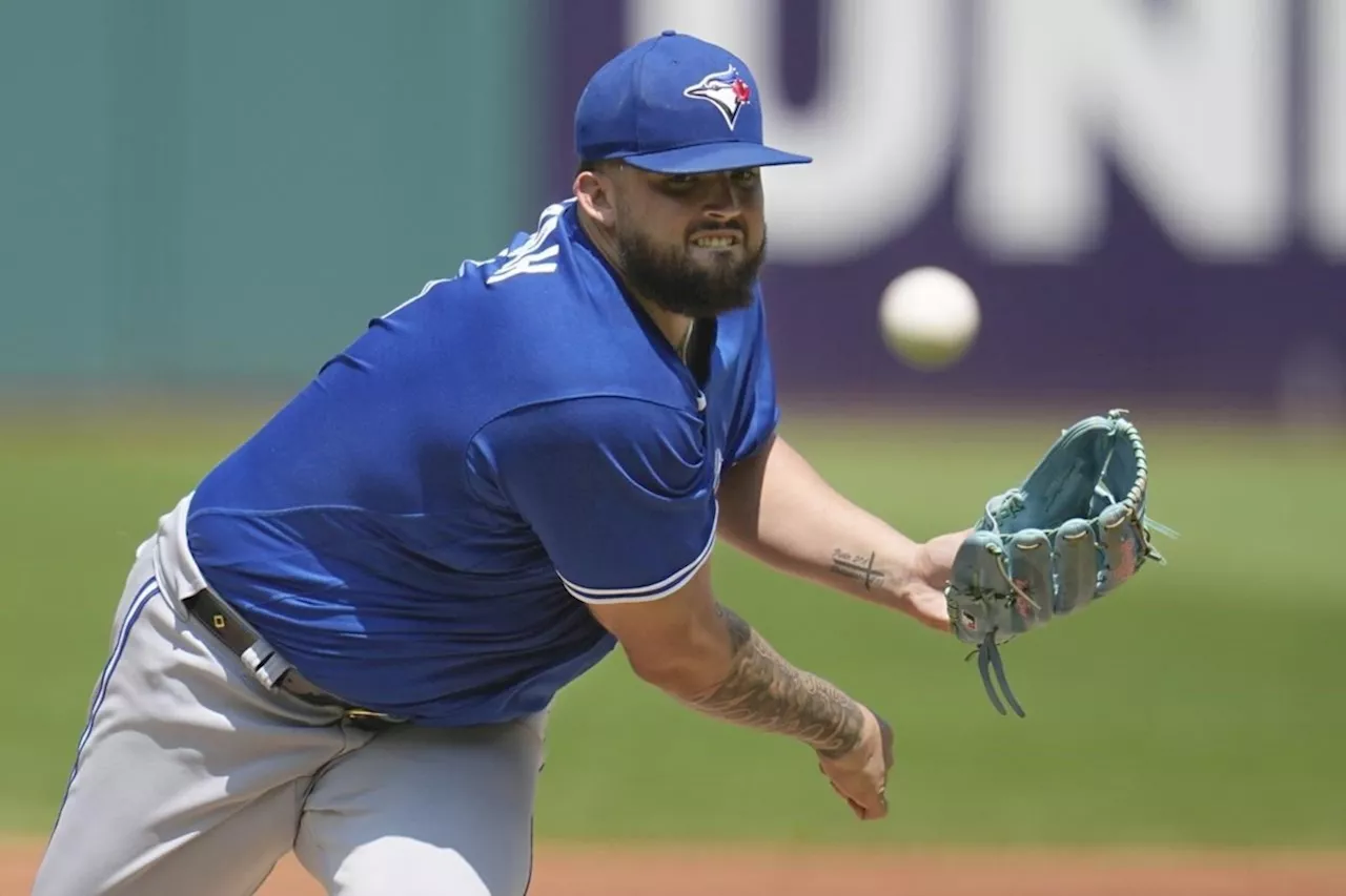 Blue Jays starter Alek Manoah happy with outing despite ugly line because shoulder is healthy