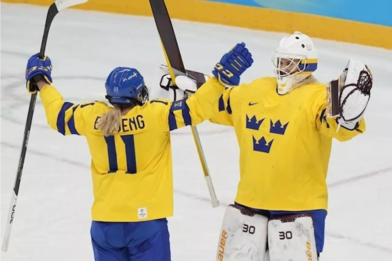 Bouveng's three points lead unbeaten Sweden over Japan at women's hockey worlds