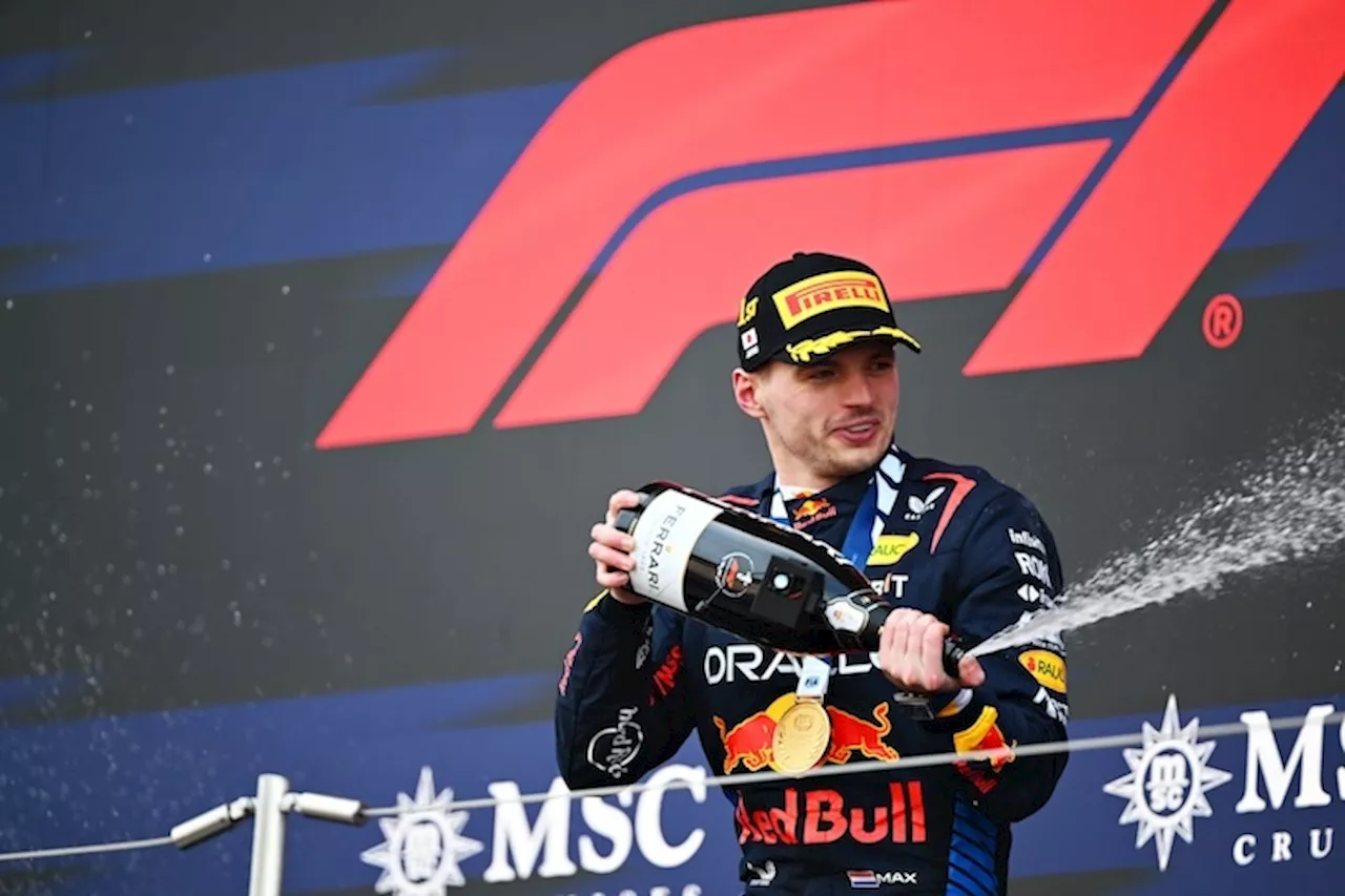 Japan-Sieger Max Verstappen: «Start war entscheidend»