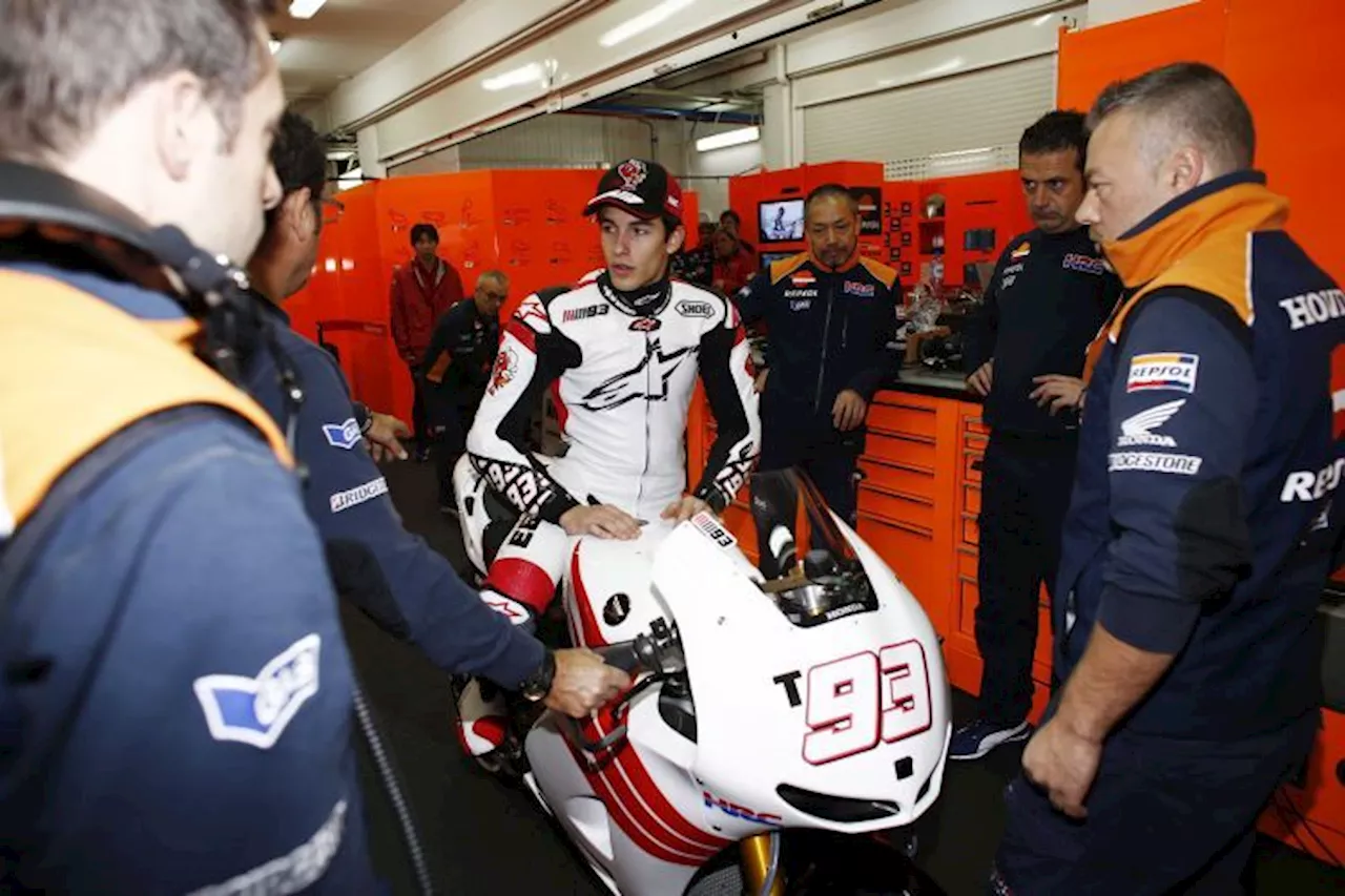 Valencia-Test: Marc Márquez muss warten