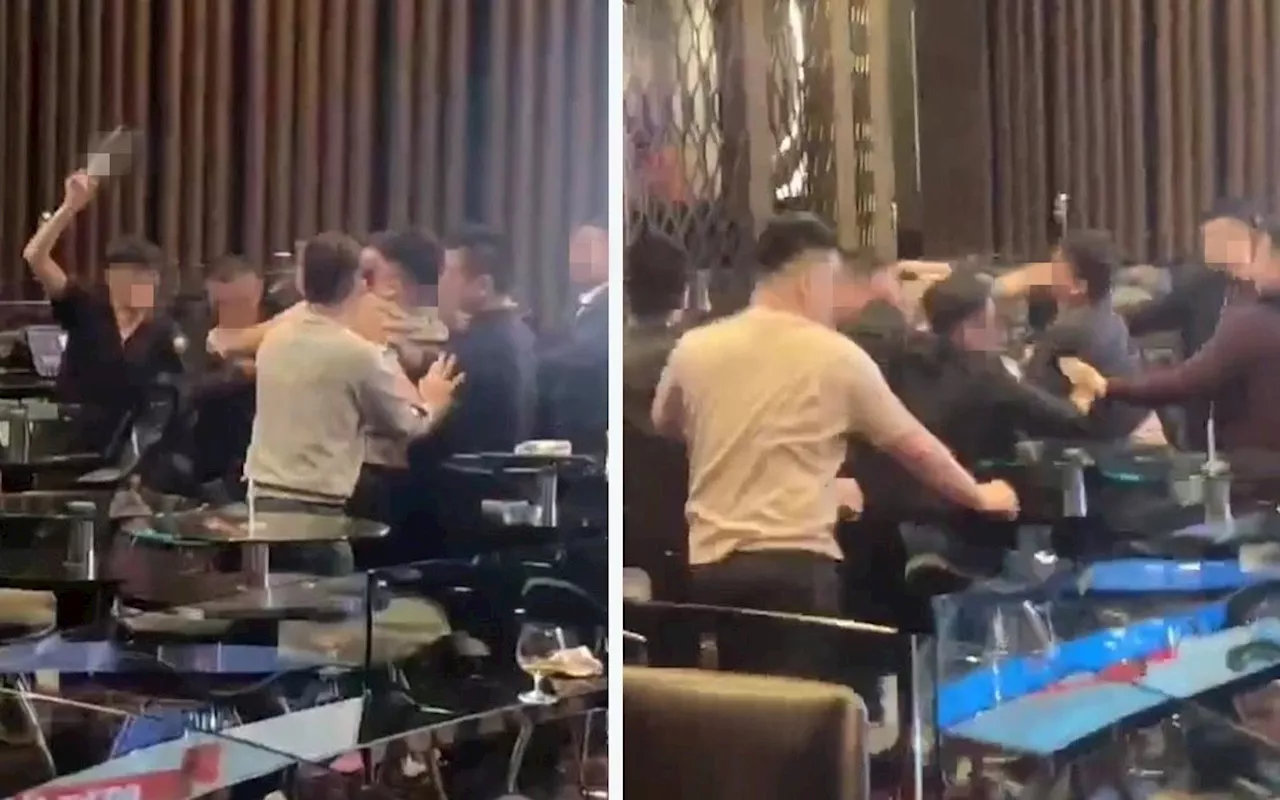 Cops detain four in connection with brawl at highland casino