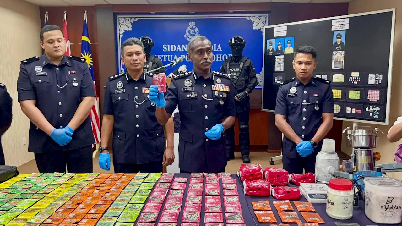 Cops seize RM2.2mil in Johor drug bust